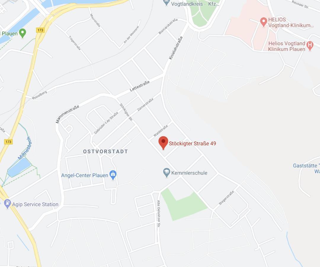 Ferienwohnung Zum "Kemmler" Plauen Ngoại thất bức ảnh